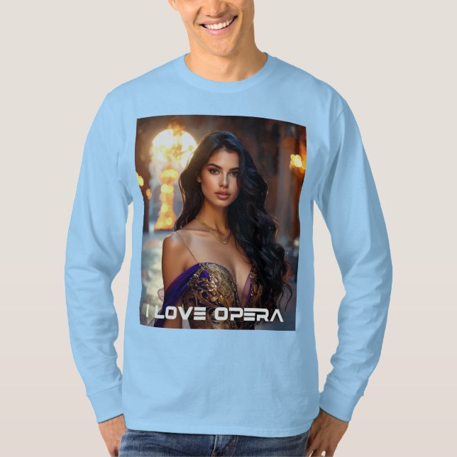 OPERA - ICH LIEBE OPER T-Shirt (Vorderseite)