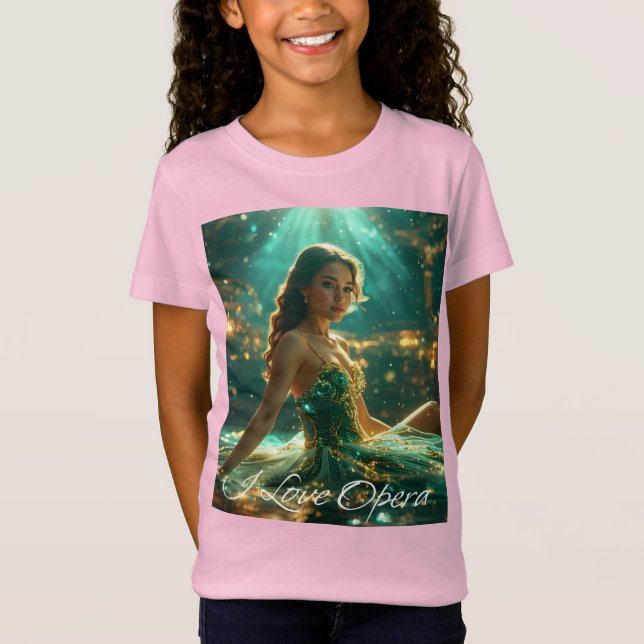 OPERA - ICH LIEBE OPER T-Shirt (Vorderseite)