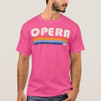 Opera Italy Retro 70er 80er Style T-Shirt