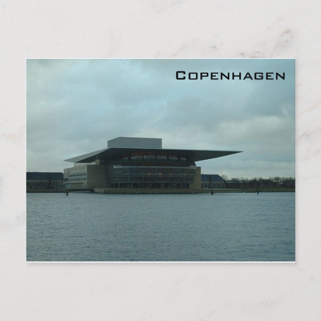 Opera - Kopengagen Postkarte (Vorderseite)