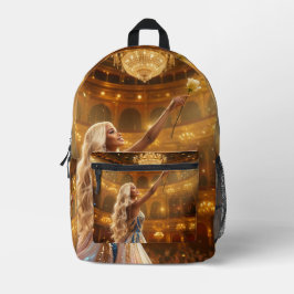 OPERA LIEBE BEDRUCKTER RUCKSACK