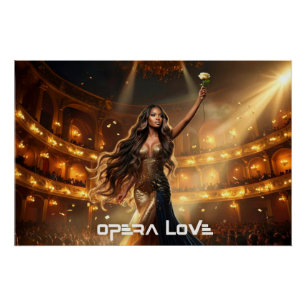 OPERA LIEBE - DIVA POSTER
