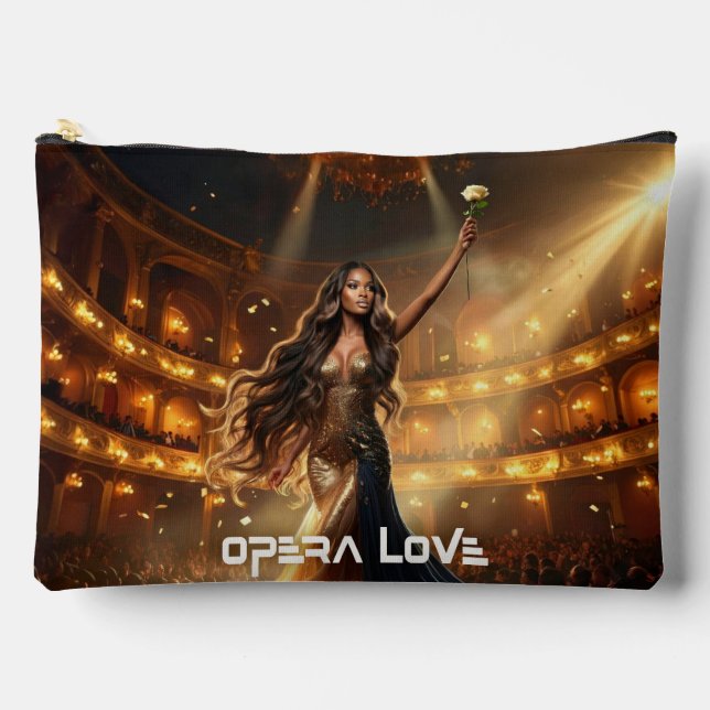 OPERA LIEBE - DIVA ZUBEHÖRTASCHE (Vorderseite)