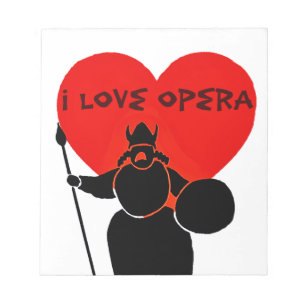 Opera Lover_ Notizblock