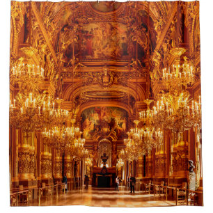 Opera National de Paris Garnier in Frankreich Duschvorhang