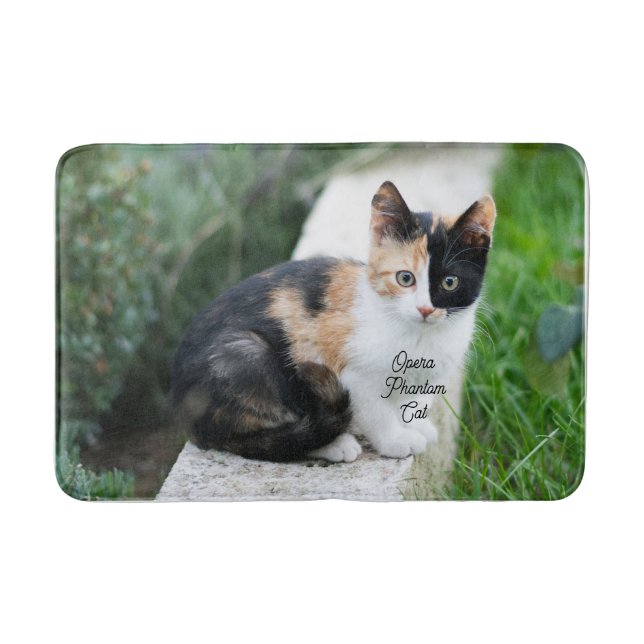 Opera Phantom Cat Badematte (Vorderseite)