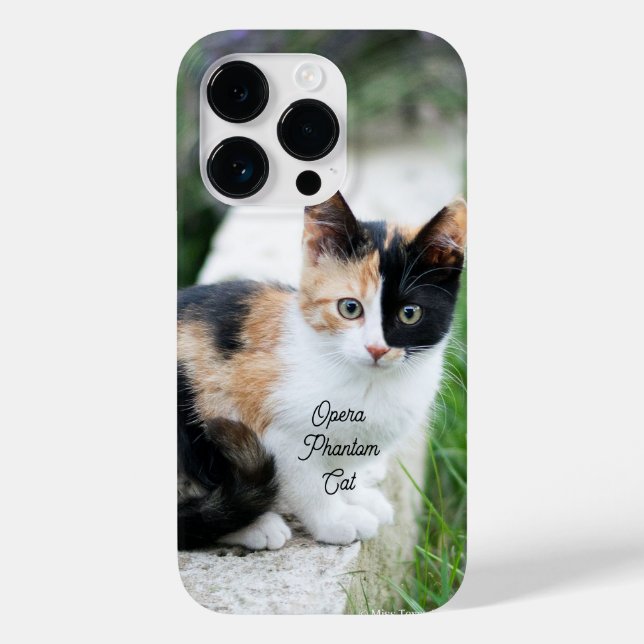 Opera Phantom Cat Case-Mate iPhone Hülle (Rückseite)