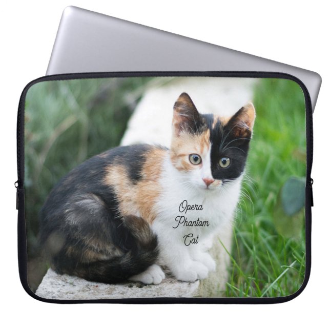 Opera Phantom Cat Electronics Bag Laptopschutzhülle (Vorderseite)