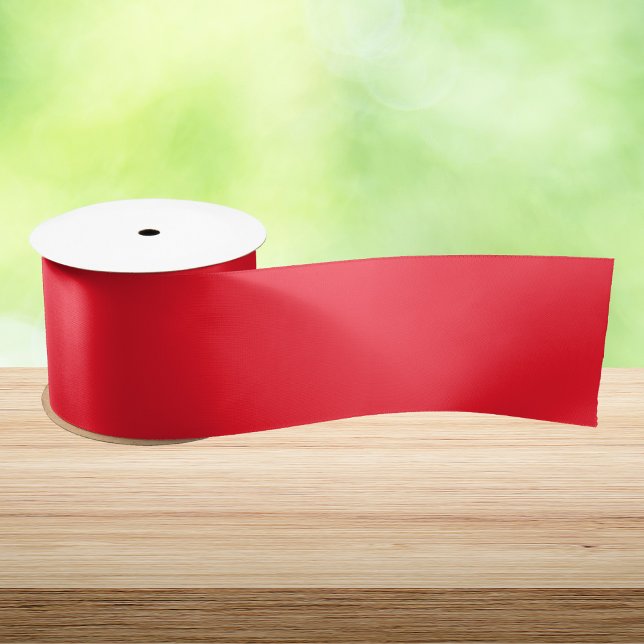 Opera Red Solid Color Satinband (Von Creator hochgeladen)