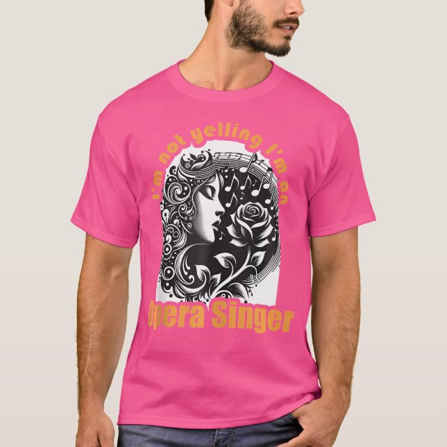Opera Singer T-Shirt (Vorderseite)