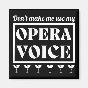 Opera Voice Opera Singer Magnet