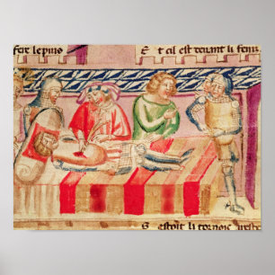 Operation auf einem verletzten Soldaten Poster