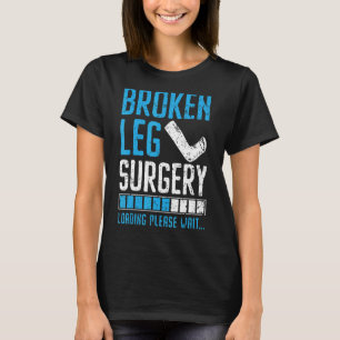 Operation beschädigte Leine Erholung Rehab T-Shirt