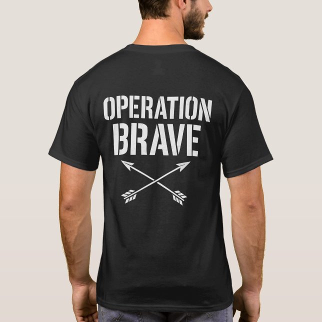 Operation Brave T-Shirt (Rückseite)