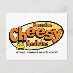 Operation Cheesy Medicine Offiziell Postcard Postkarte