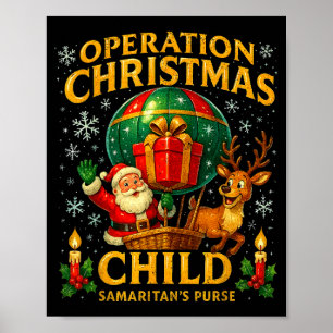 Operation Christmas Child Samaritan's Purse Balloo Poster