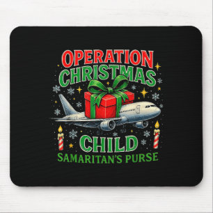 Operation Christmas Child Samaritan's Purse Design Mousepad