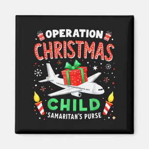 Operation Christmas Child Samariter Tasche Magnet