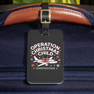Operation Christmas Child Samariterbeutel Gepäckanhänger