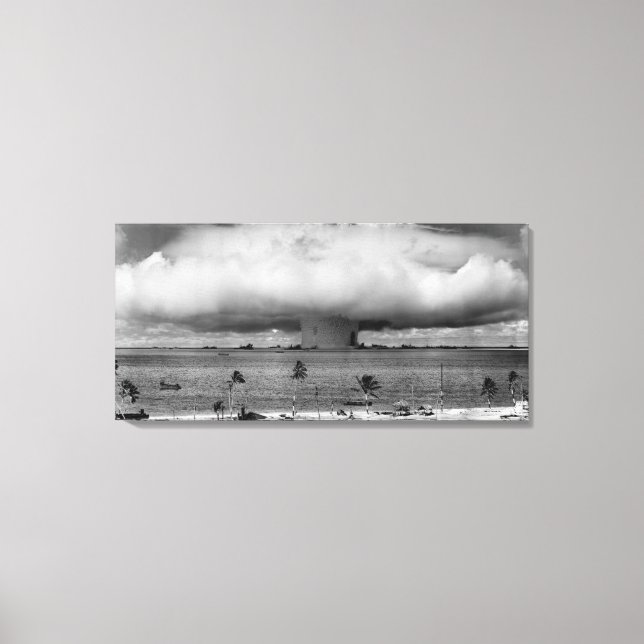 Operation Crossroads Event Baker Explosion 1946 Leinwanddruck (Vorderseite)