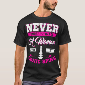 Operation der bionischen Wirbelsäule Survivor Rück T-Shirt