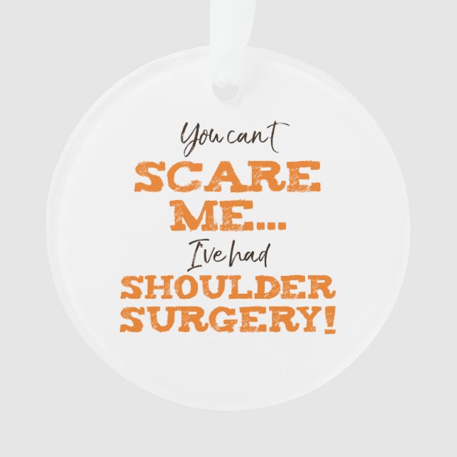 Operation der Funny Shoulder Erholung "Scare" Ornament (Vorderseite)