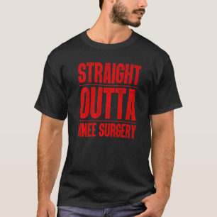 Operation des coolen Knies Frauen Kniegelenksersat T-Shirt