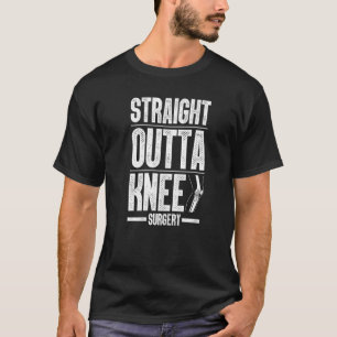 Operation des coolen Knies Frauen Kniegelenksersat T-Shirt
