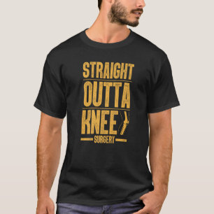 Operation des coolen Knies Frauen Kniegelenksersat T-Shirt