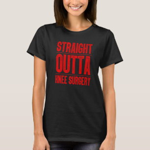 Operation des coolen Knies Frauen Kniegelenksersat T-Shirt