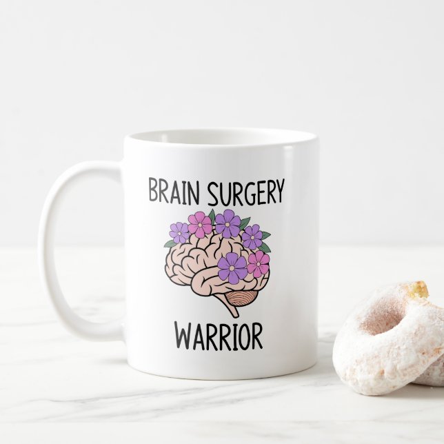 Operation des Gehirns Kaffeetasse (Mit Donut)