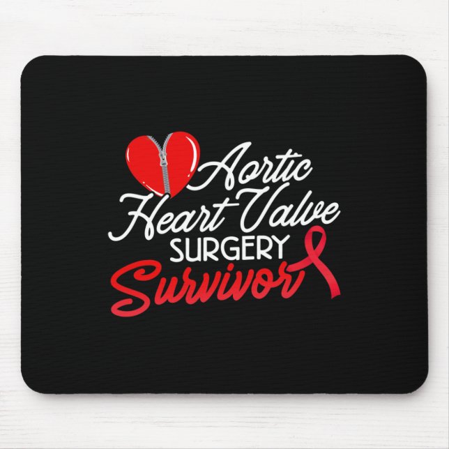 Operation des Herzens Überlebende Herzkrankheit Be Mousepad (Vorne)