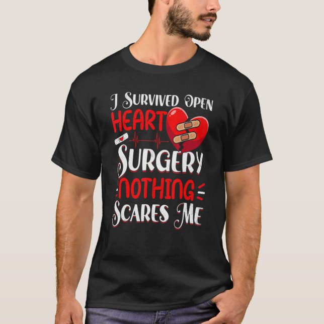Operation des offenen Herzens Umgehung T-Shirt (Vorderseite)