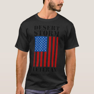 Operation Desert Storm Militär Golfkriegsveteran T-Shirt