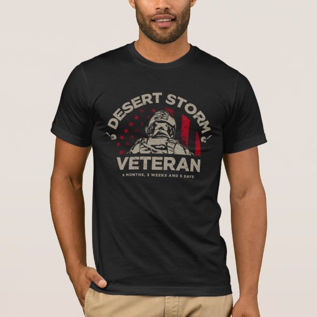Operation Desert Storm Veteran T-Shirt (Vorderseite)