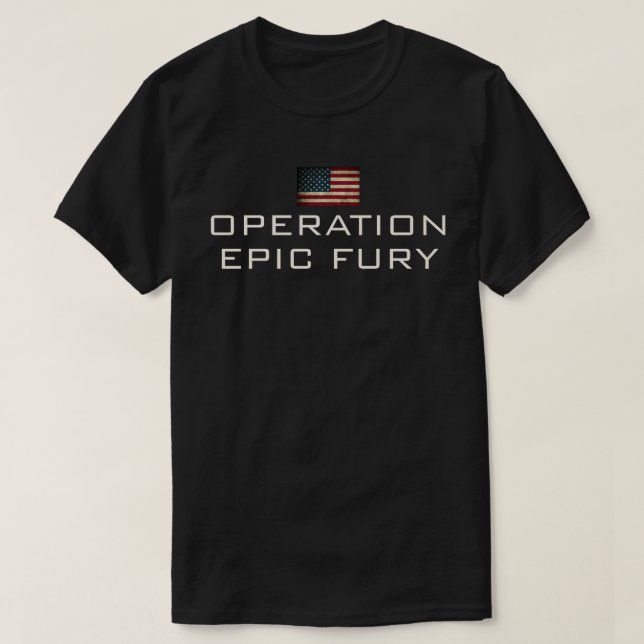 Operation Epischer Furor T-Shirt (Design vorne)