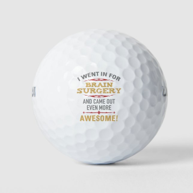 Operation Erholung Spaß Golfball (Vorderseite)
