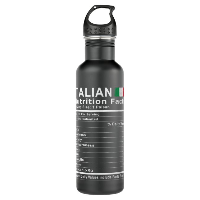 Operation Erholung wird bald gut Geschenk gerade A Edelstahlflasche (Vorderseite)