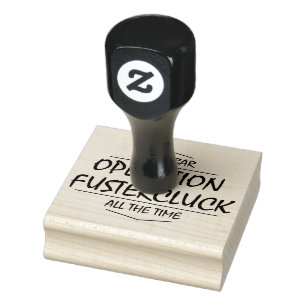 Operation Fustercluck Gummistempel