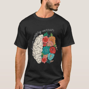 Operation Hirnkrieger Hirnflorale Hirntumor Aw T-Shirt