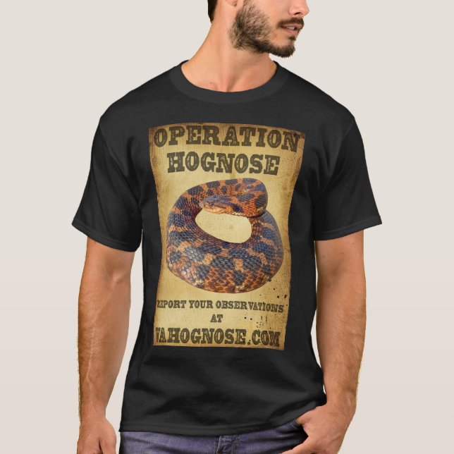 Operation Hognose, Virginia Herpetological Society T-Shirt (Vorderseite)