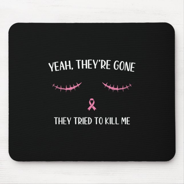 Operation nach der Mastektomie Erholung Brustkrebs Mousepad (Vorne)