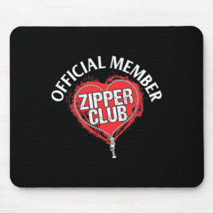 Operation Offiziell Zipper Club Mitglied Geschenk Mousepad