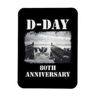 Operation Overlord 1944 D-Day 2024 Normandie Magnet
