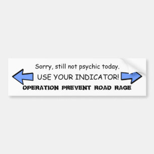 Operation Prevent Road Rage Sticker #1 Autoaufkleber