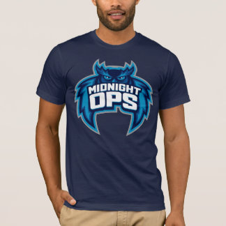 Operation: Recall Midnight Ops Logo Blue T - Shirt