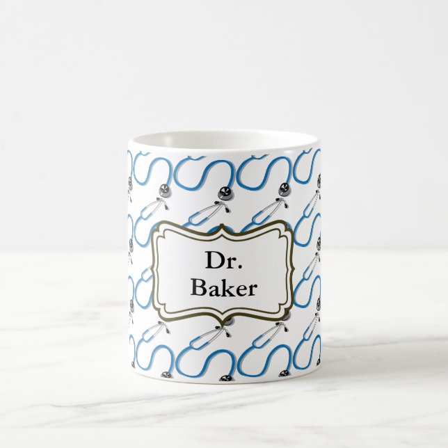 Operation Stethoscope Medizinische Berufe Tasse (Mittel)