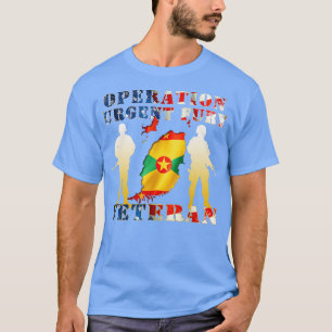 Operation Urgent Fury Combat Veteran Grenada Gesch T-Shirt