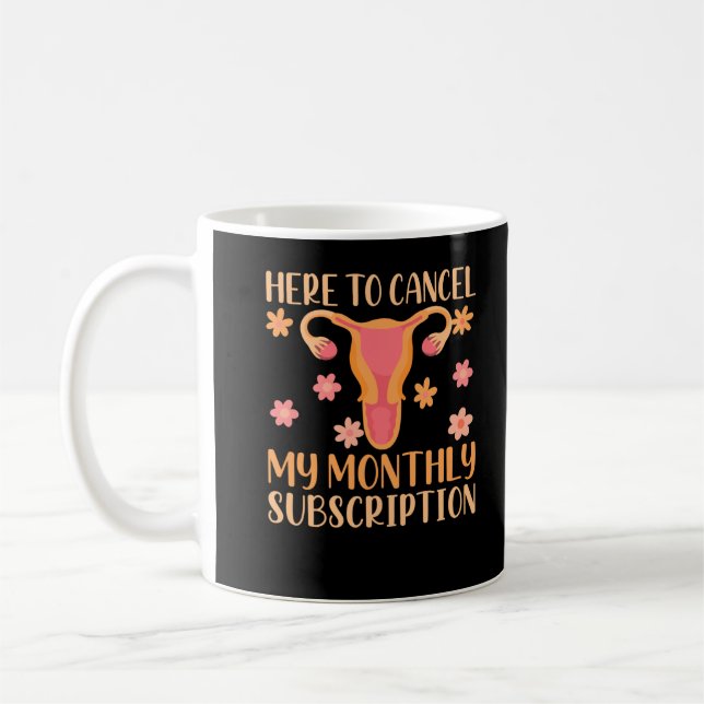 Operation Uterus Entfernung Hysterektomie Erholung Kaffeetasse (Links)