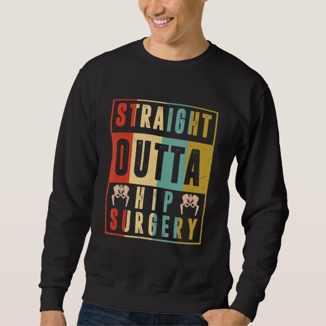 Operation Vintag Straight Outta Angesagte Operatio Sweatshirt (Vorderseite)
